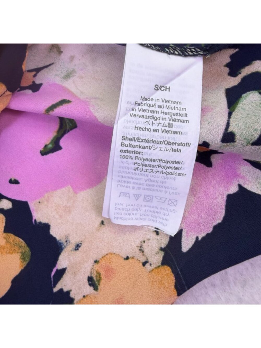 J.Crew Womens Multicolor Floral Print Sleeveless Button-Front Blouse Size S image 4